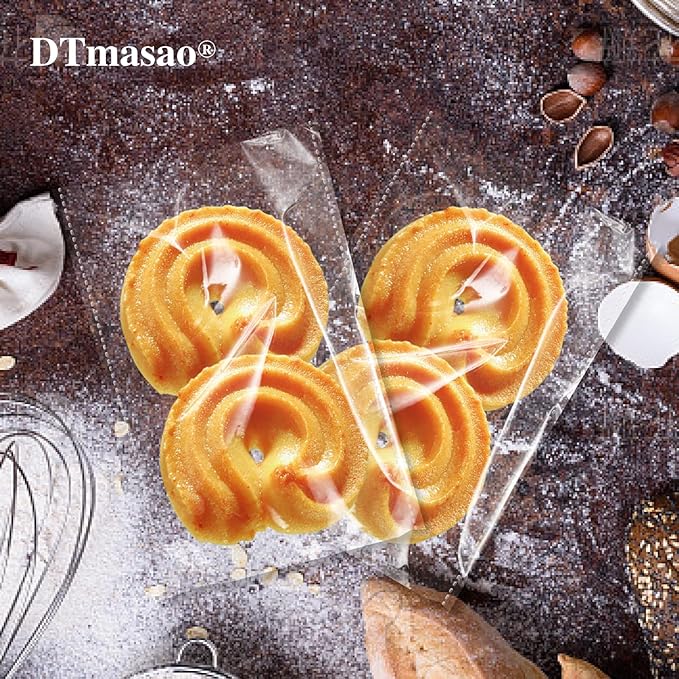 3x5 Inches 100 Pcs Self Sealing Cellophane Bags Clear Cookie Bags Resealable - Image 5