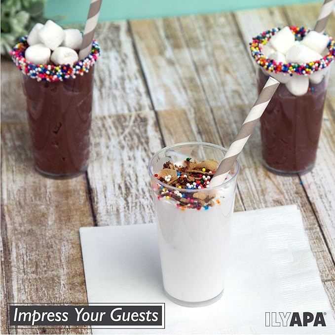 Ilyapa 3oz Plastic Dessert Cups - Image 7