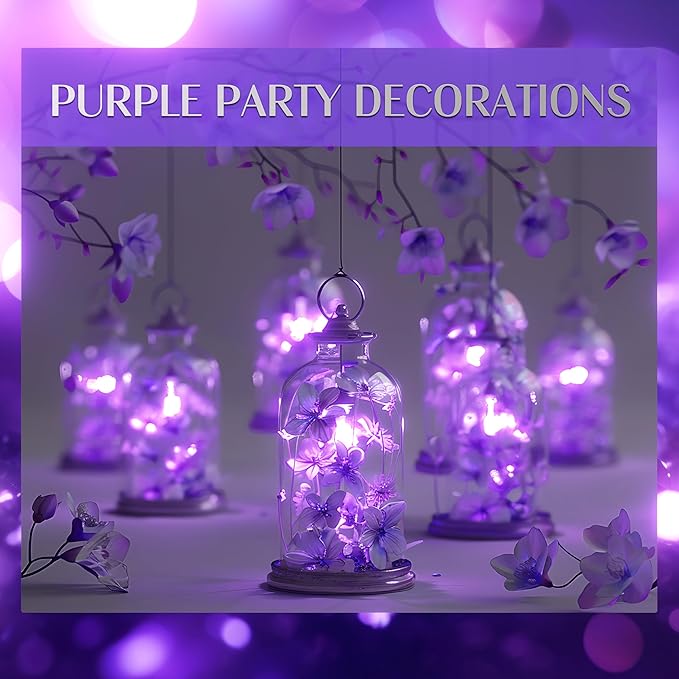 20 Pack Fairy Lights Battery Operated 60 Extra Batteries, 3 Modes 6.5ft 20 LED - Image 6