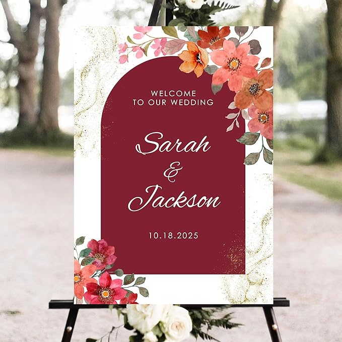 Personalized Wedding Welcome Sign, Welcome Wedding Sign, Welcome To Our Wedding - Image 2