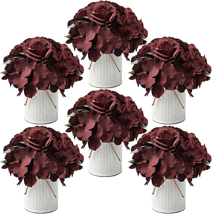 Flower Table Centerpieces by DIYDOFUN