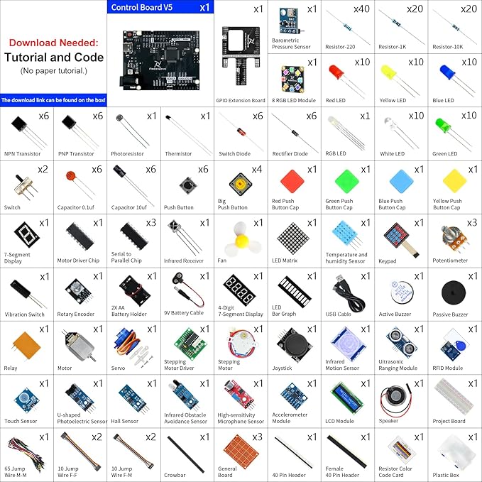 Freenove Complete Starter Kit - Image 2