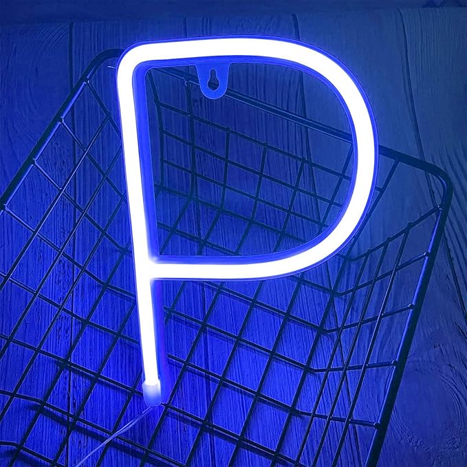 ENUOLI Blue Neon Letter Sign - Image 2