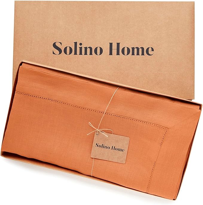 Solino Home Linen Tablecloth 60 x 156 Inch - Image 5