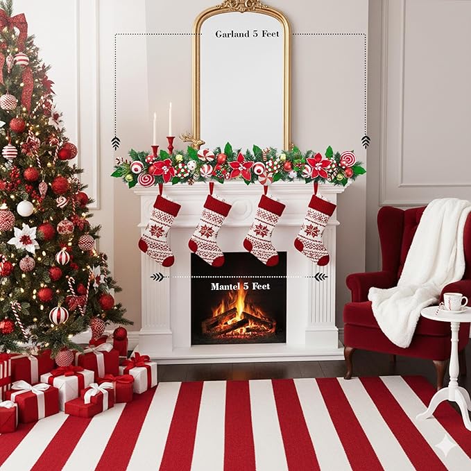 Christmas Peppermint Garland - Image 6
