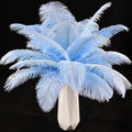 THARAHT Light Purple Ostrich Feathers 24pcs Natural Bulk 8-10Inch 20cm-25cm by THARAHT