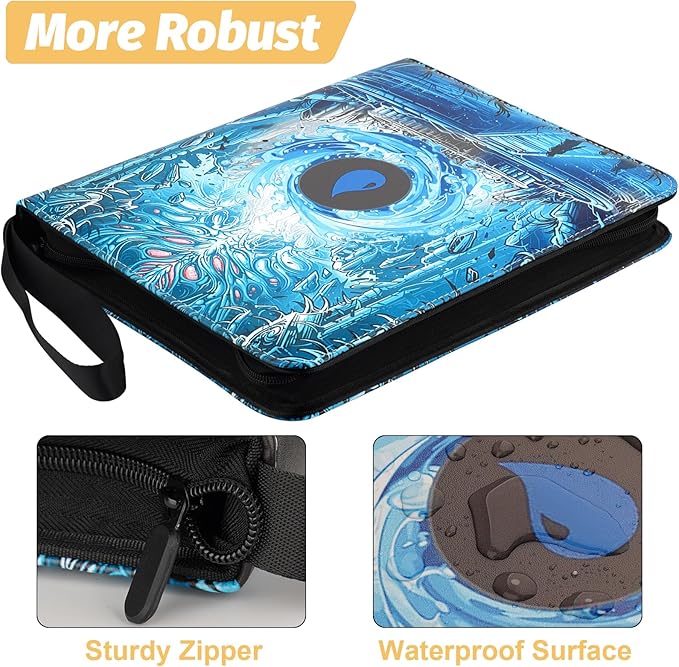 Card Binder for MTG Cards, Premium 9 Pocket Card Binder for Trading Cards - Image 2