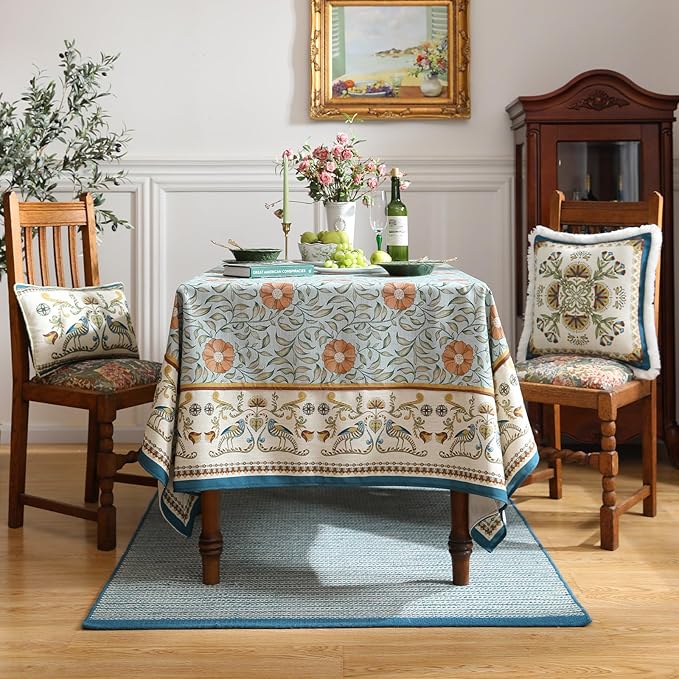 patdrea Designer French Linen Tablecloth Rectangle - Image 9