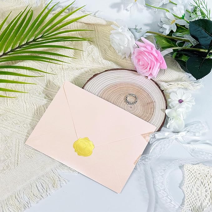 50 PCS Pearl Pink A7 Envelopes - Image 5