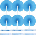 12 Packs Decorative Paper Folding Hand Fans Handheld by Bestage
