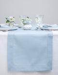 Solino Home Linen Sky Blue Table Runner 36 Inches by SolinoHome