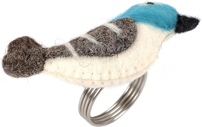 Wool Felt Napkin Ring Set of 8 - Image 7