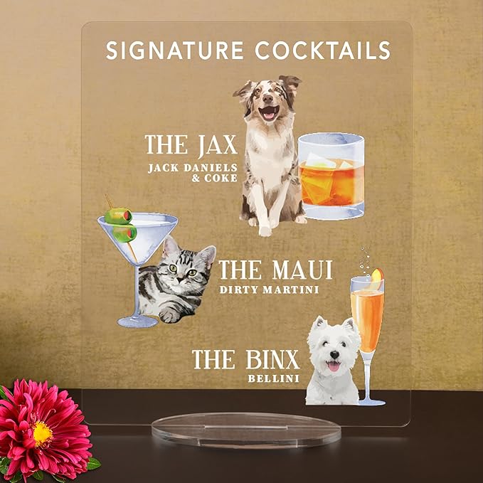 Pet Signature Drink Wedding Signs - Image 2