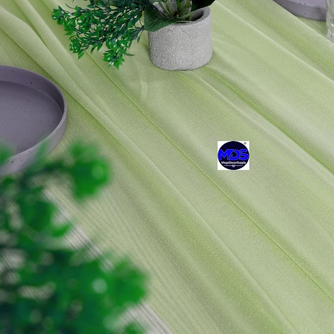 MDS Halloween Chiffon Table Runner - Image 5