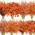Faux Fall Flowers Outdoor by Ruidazon