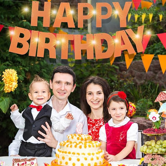 167Pcs DIY Glitter Customizable Banner Kit Custom Banners DIY Happy Birthday - Image 4
