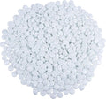 Galashield Flat Glass Marbles for Vases White Glass Gems Beads Pebbles Vase by Galashield