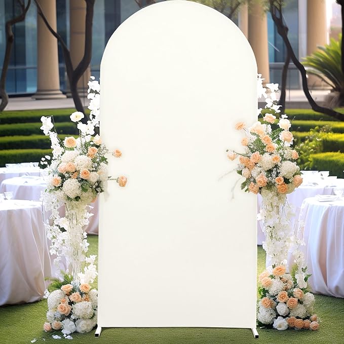 6FT Ivory Arch Cover - Image 8