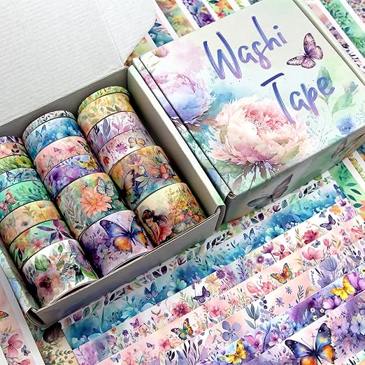 20 Rolls Washi Tape Set - Image 7