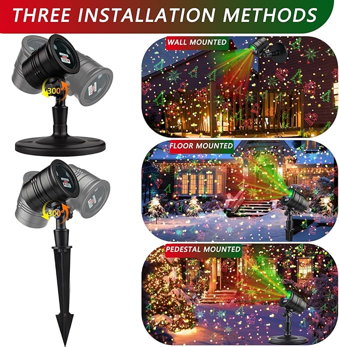 Laser Christmas Projector Lights Outdoor: Waterproof Outdoor Christmas - Image 5