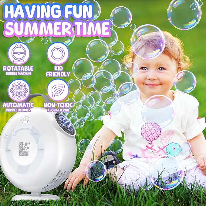 Bubble Machine, Automatic Bubble Blower - Image 7