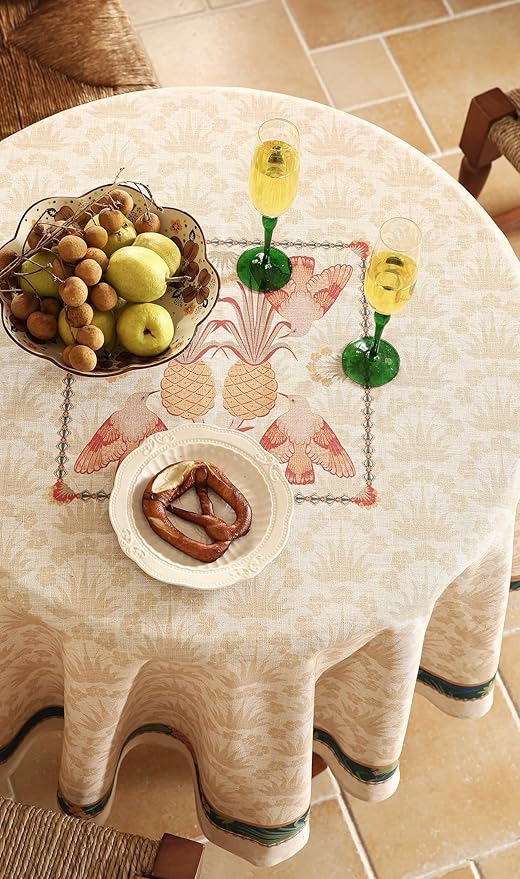 patdrea Designer Linen Tablecloth - Image 8