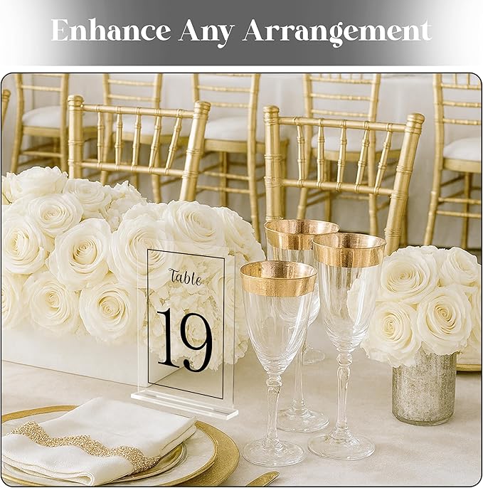 Acrylic Table Numbers 1-20 - Image 6