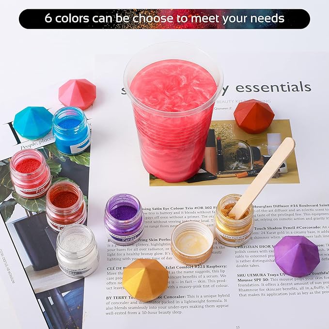 Jelife Pink Edible Luster Dust for Drinks - Image 5