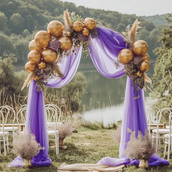 Wokceer Wedding Arch Draping Fabric - Image 6