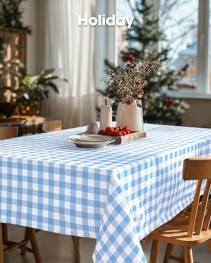 Pureegg Plastic Table Cloth Disposable 10 Pack, 54 x 108 Inch Table Cloths - Image 8