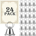 24 Pcs Table Number Holders Place Card Holders by MotiMind