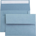 PONATIA 50 Pieces 5x7 Envelopes, Dusty Blue A7 Envelopes Self Seal by ponatia