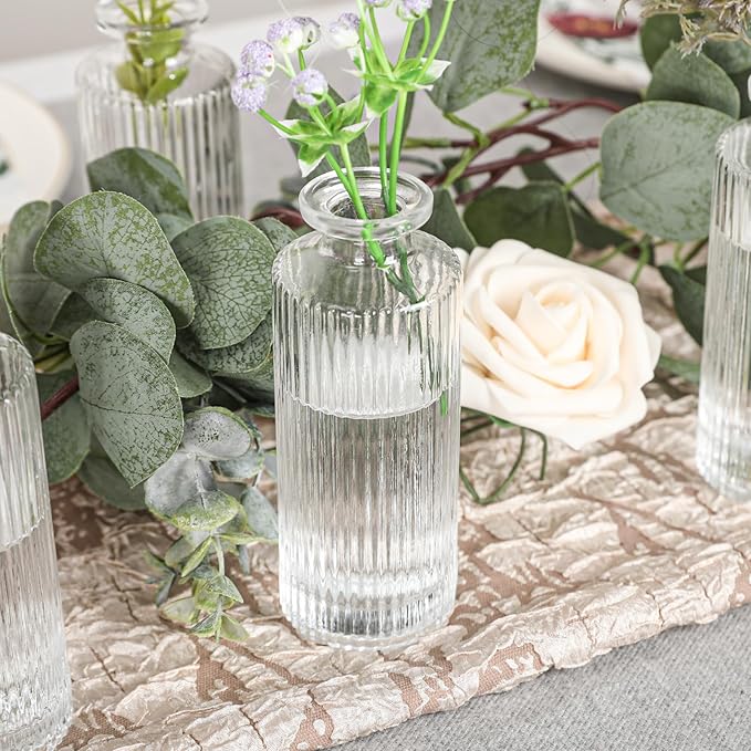 Glass Bud Vases Set of 20, Living Bud Vases, Small Bud Vase in Bulk, Mini - Image 7