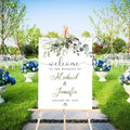 Welcome To Our Wedding Sign, Engagement Party Welcome Sign, Personalized by Jewelry
