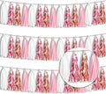 3P Metallic Fringe Tassel Banner Garland Foil Tinsel Streamer Wall Hanging by Xuuf