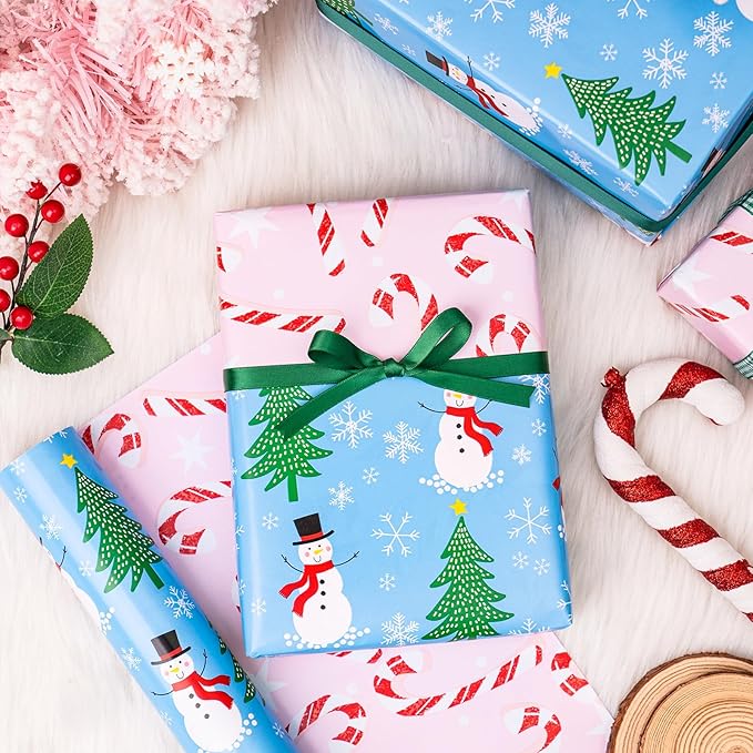 LeZakaa Christmas Wrapping Paper - Image 3