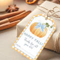 50 Pcs Fall Gift Tags, 2.1"×3.5" Thank You Gift Tags by HandEasy