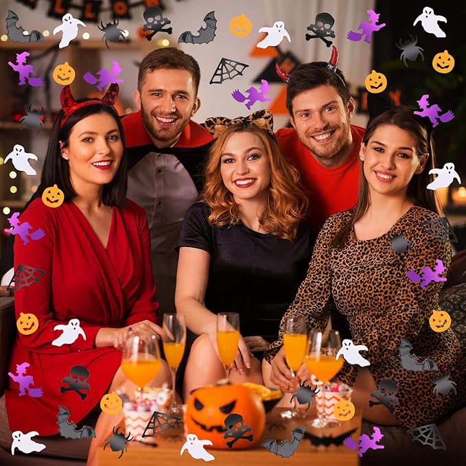 MARFOREVER Halloween Glitter Confetti Decorations, Halloween Party Confetti - Image 7