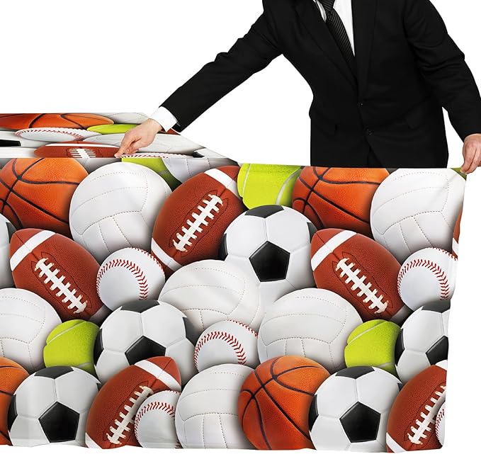 Gatherfun Sports-Themed Party Pack: 2-Pack Boys Birthday Decorations, - Image 7