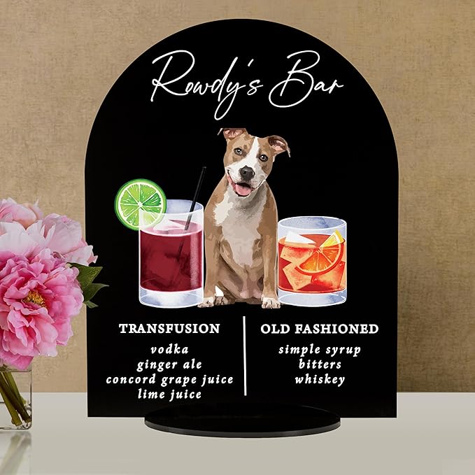 Pet Signature Drink Wedding Signs - Image 2