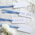50 Pcs Name Place Cards for Table Setting Blank Wedding Place Cards by Humyoun