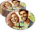 KETABAO – 16" Customized Oval Photo Magnets by KETABAOMotorcycleParts