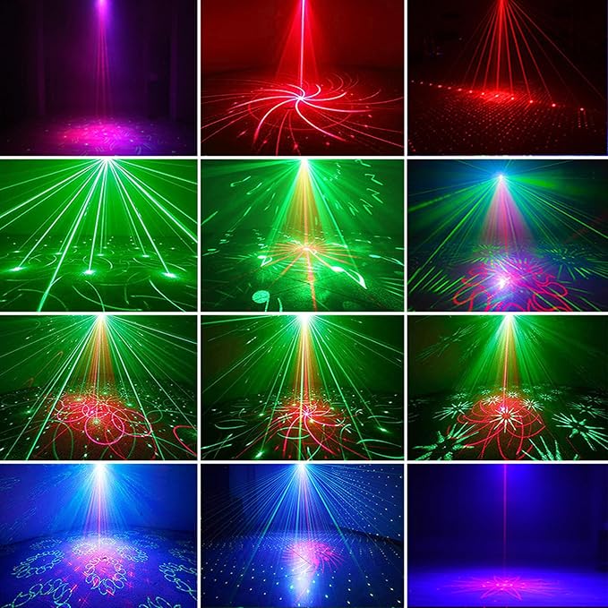 Party Lights, LED Disco Strobe Light, RGB Sound Activated - Image 2