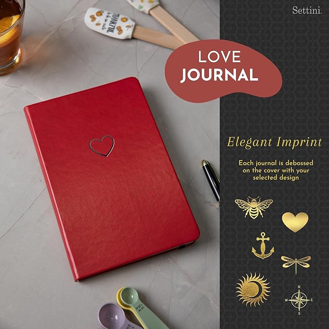 SETTINI Lined Journal, 192 Archival-Quality Pages, QuillEase Bleed-Free Paper - Image 4