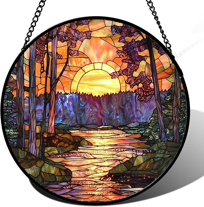 Stained Glass Window Hanging by JOSUMALY