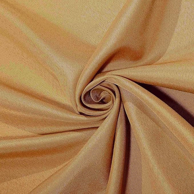 Efavormart 70" Square Linens Gold Wholesale Linens Polyester Square Linen - Image 7