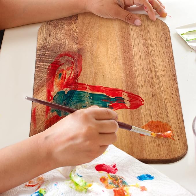 Patelai 12 Packs Wooden Cutting Board Set - Image 5