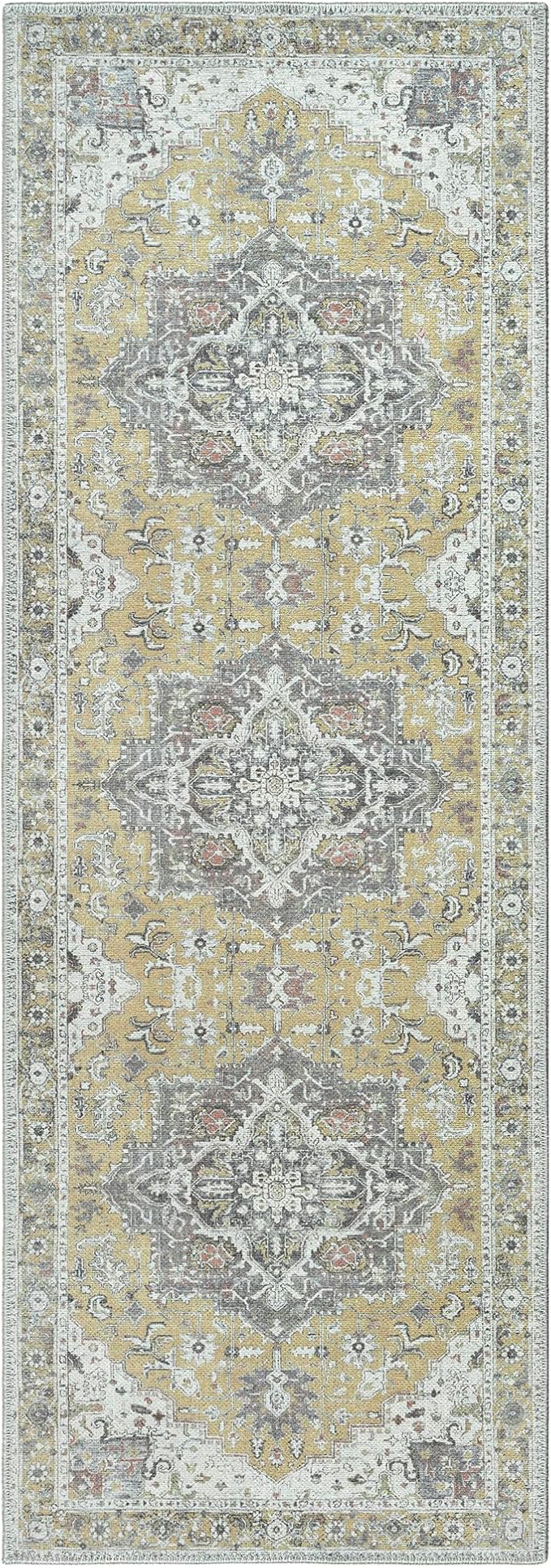Bloom Rugs Washable Non-Slip 10 ft Runner - Image 3