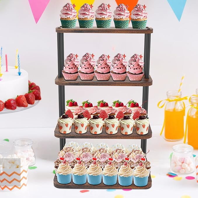 Cupcake Stand, 4 Tier Cupcake Stand - Image 3