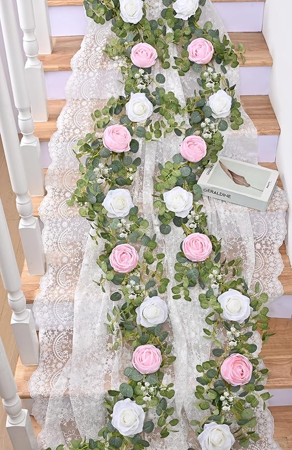 Waipfaru 2Pack 6.07FT Artificial Eucalyptus Garland - Image 6